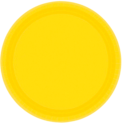 Amscan Paper Bowls, 20 Oz, Yellow Sunshine, 20 Bowls Per Box, Case Of 5  Boxes